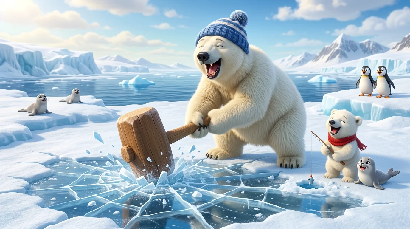Hilarious Polar Bear Puns & Captions
