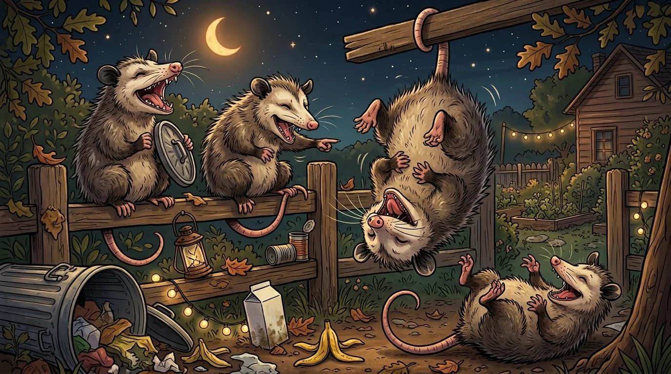 Hilarious Possum Puns & Captions