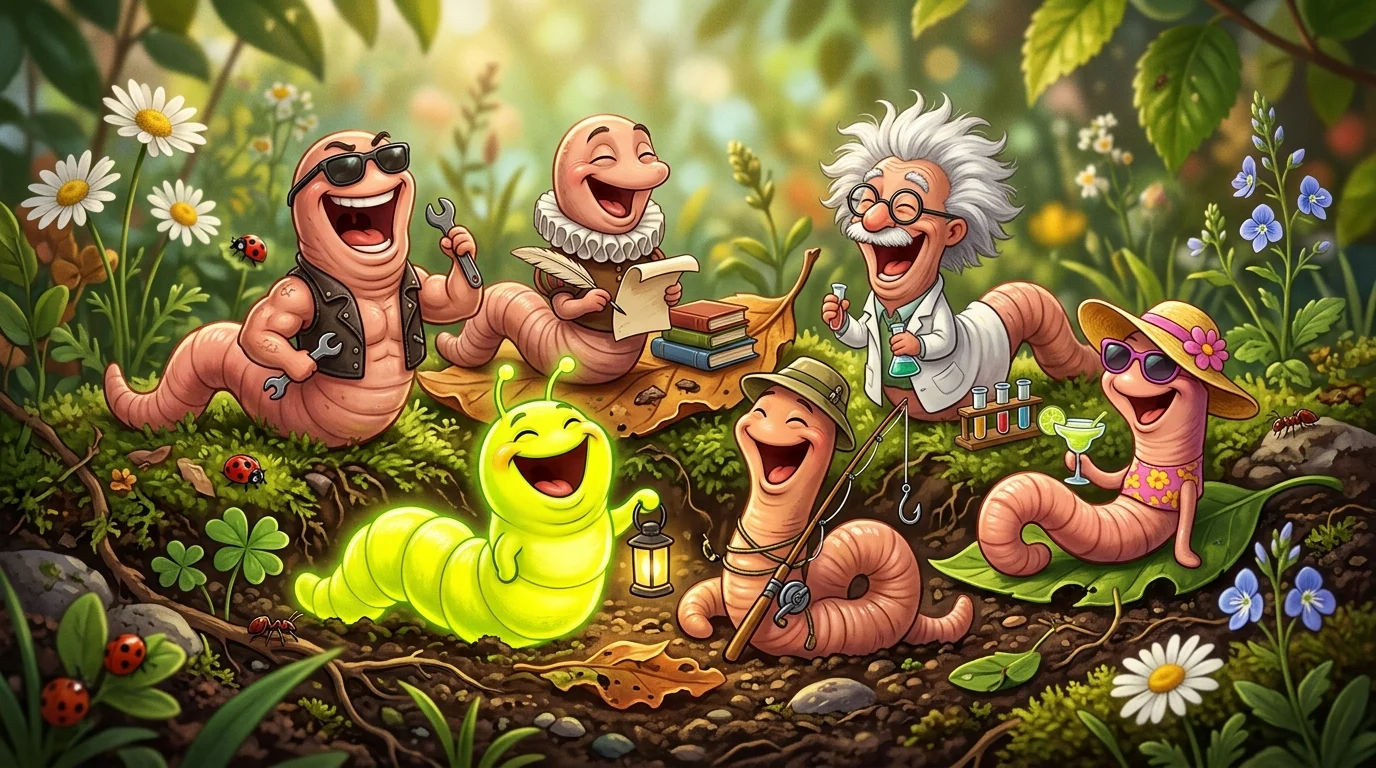 Hilarious Worm Puns & Captions