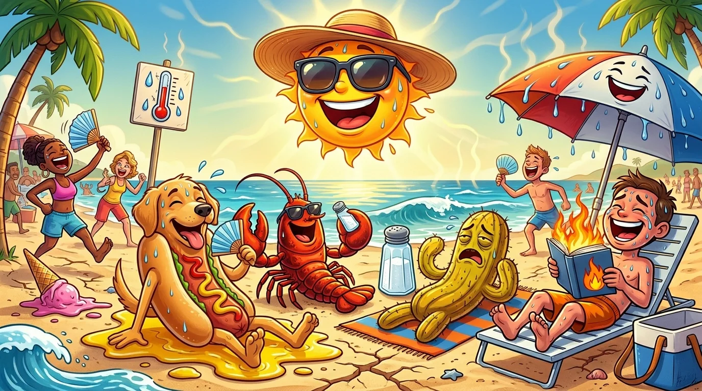 Hot Weather Puns One Liners