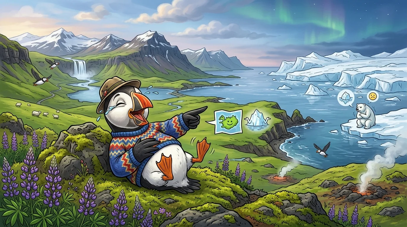 Iceland Puns Captions