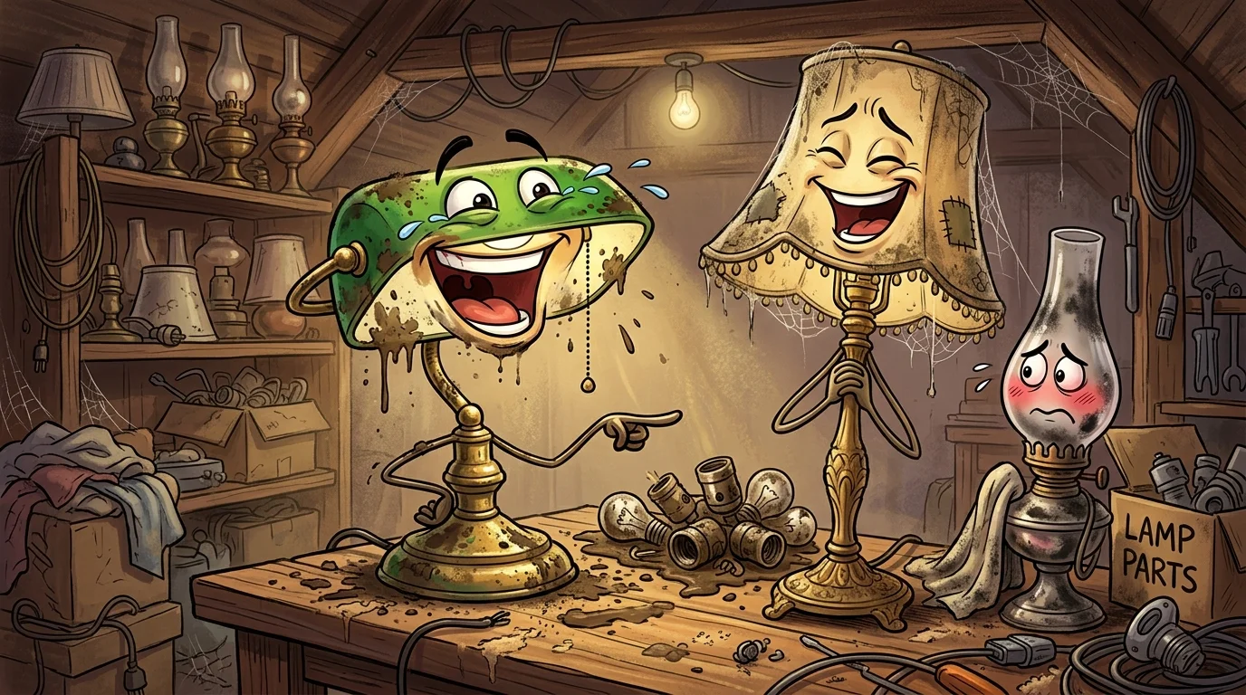 Lamp Puns Dirty
