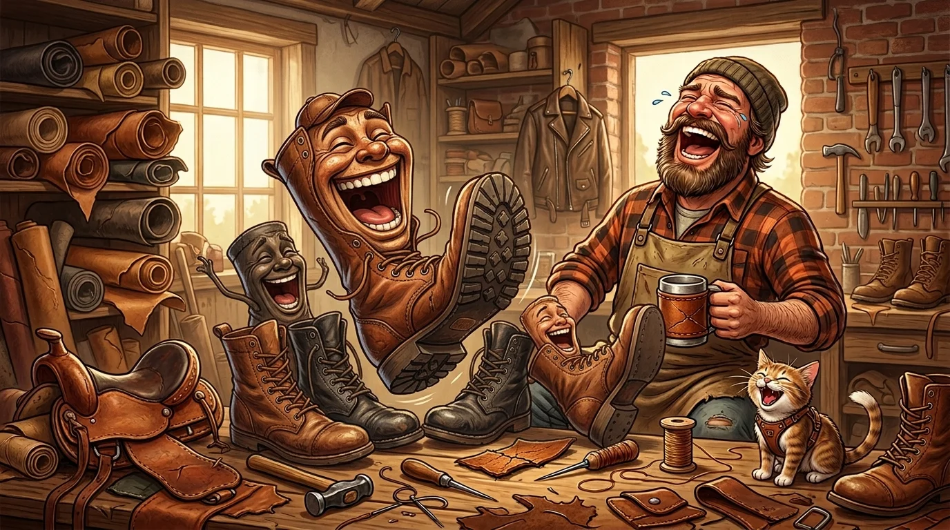 Leather Puns One Liners