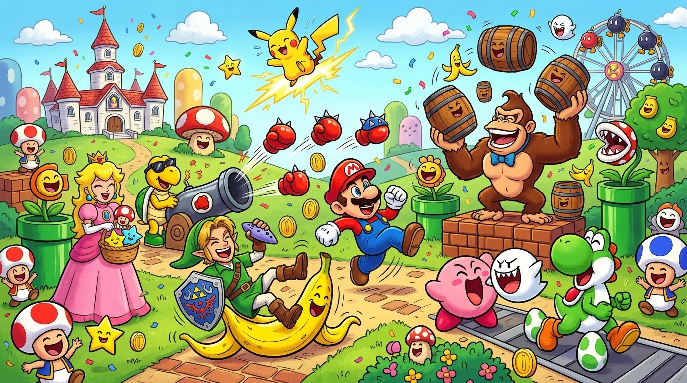 Nintendo Puns One Liners