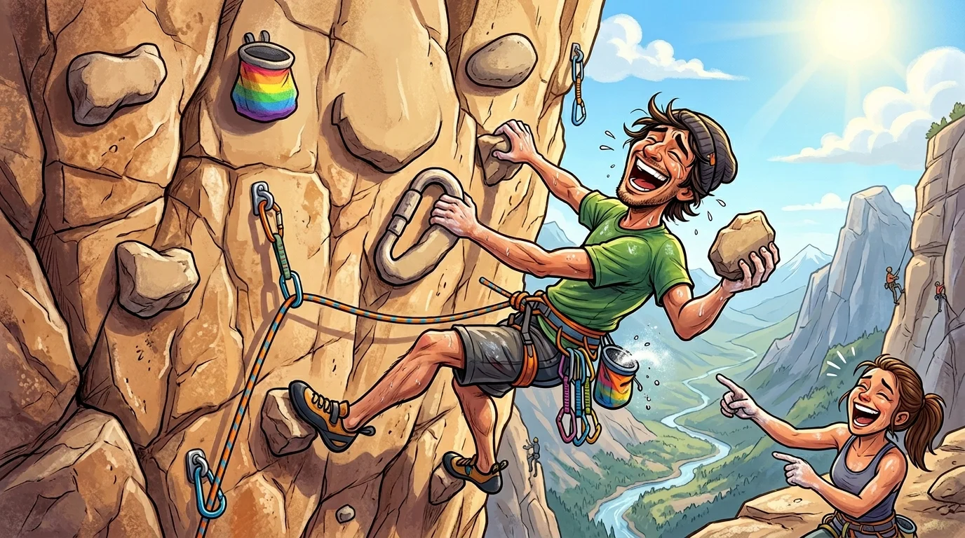 Rock Climbing Puns One Liners