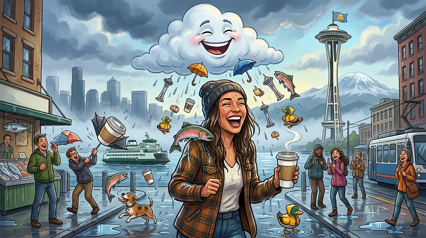 Seattle puns for instagram