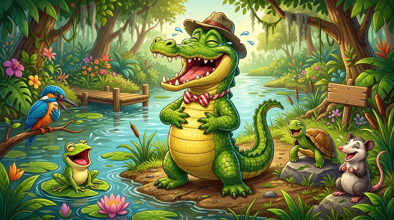 Snappy Crocodile One Liner Jokes