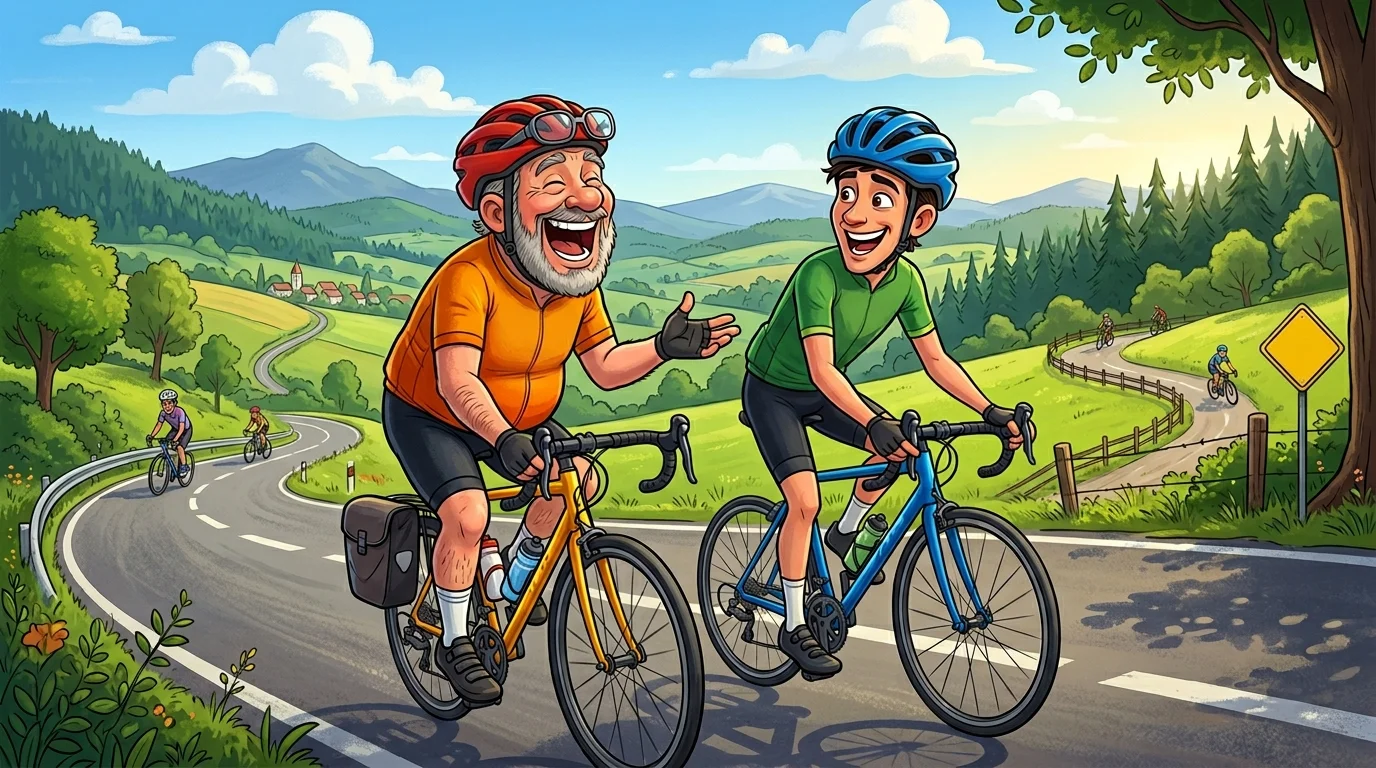 Snappy Cycling One Liner Jokes