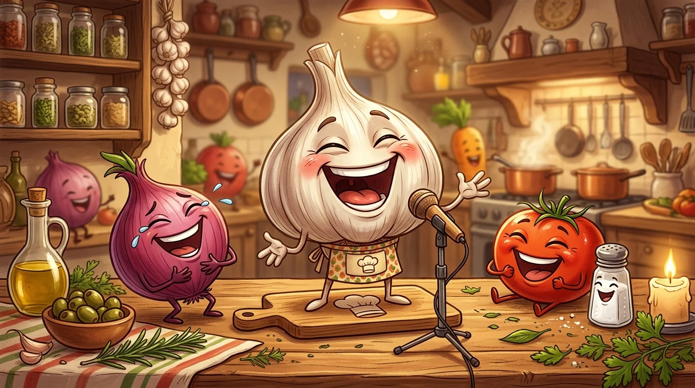 Snappy Garlic One Liner Jokes