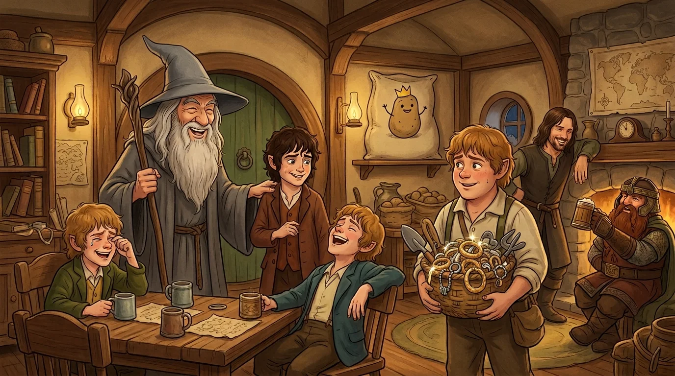 Snappy Lord of the Rings One Liner Jokes
