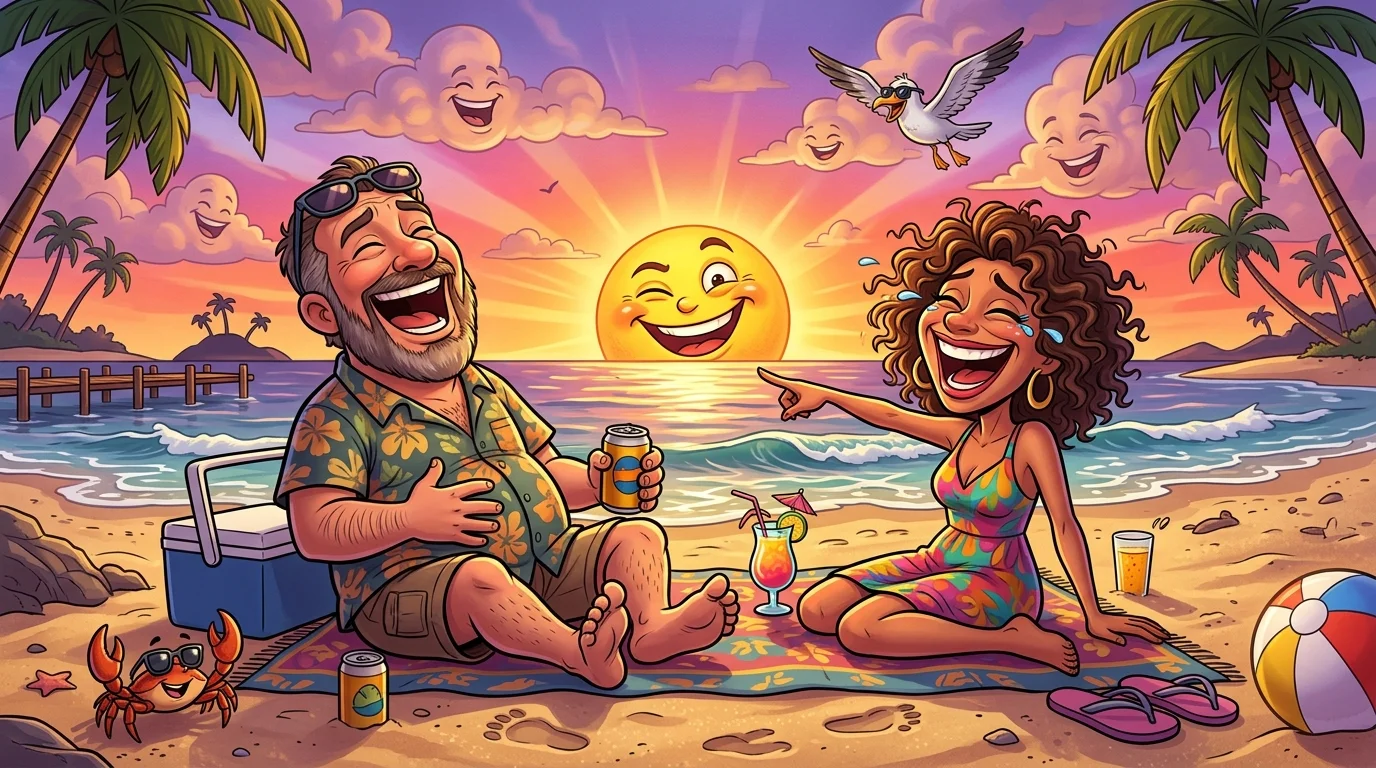Snappy Sunset One Liner Jokes