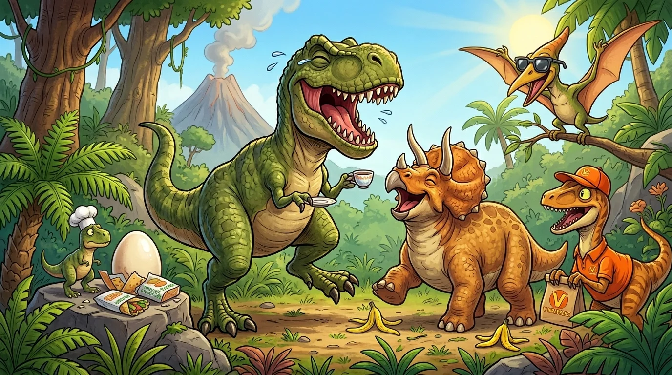 Snappy T Rex One Liner Jokes