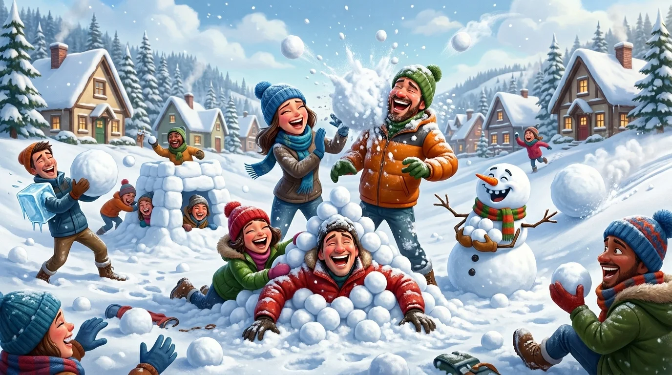 Snowball puns one liners