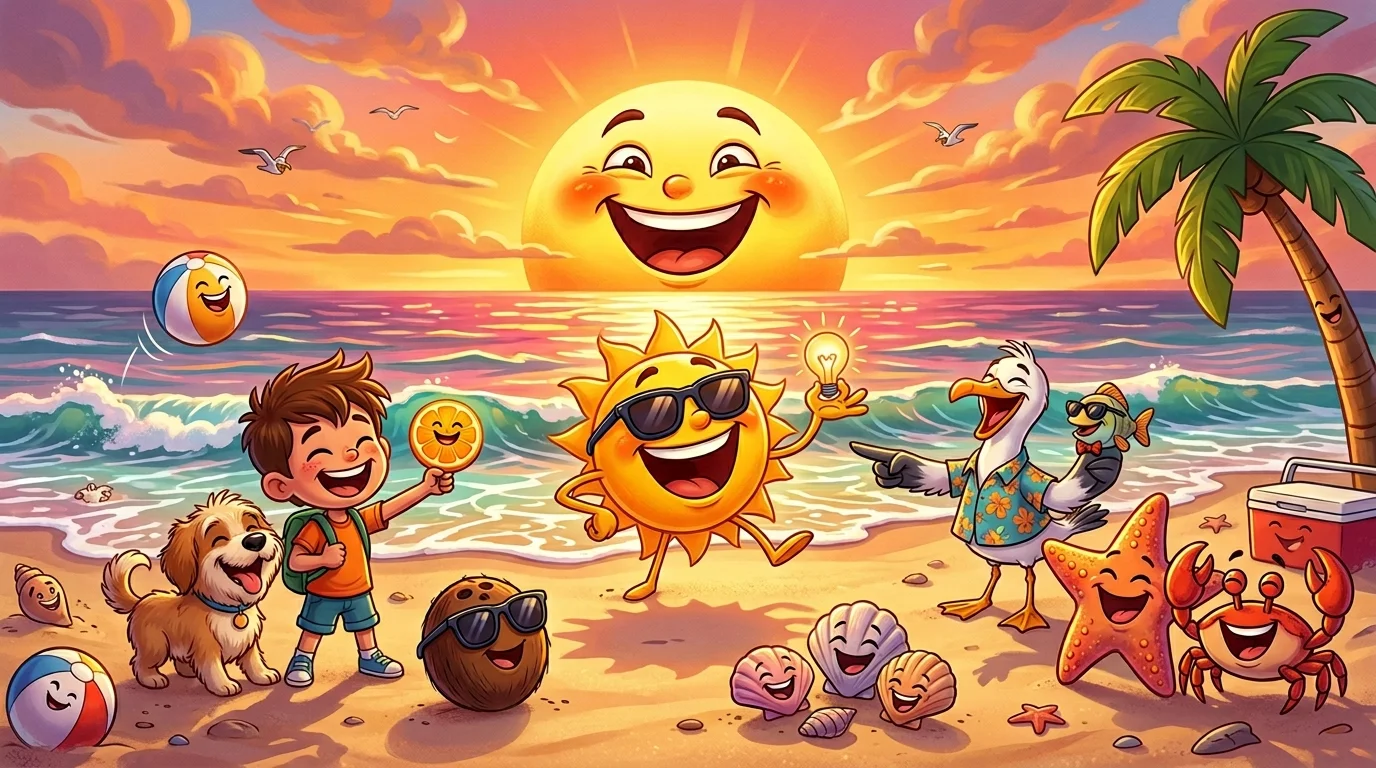 Sunset Puns One Liners