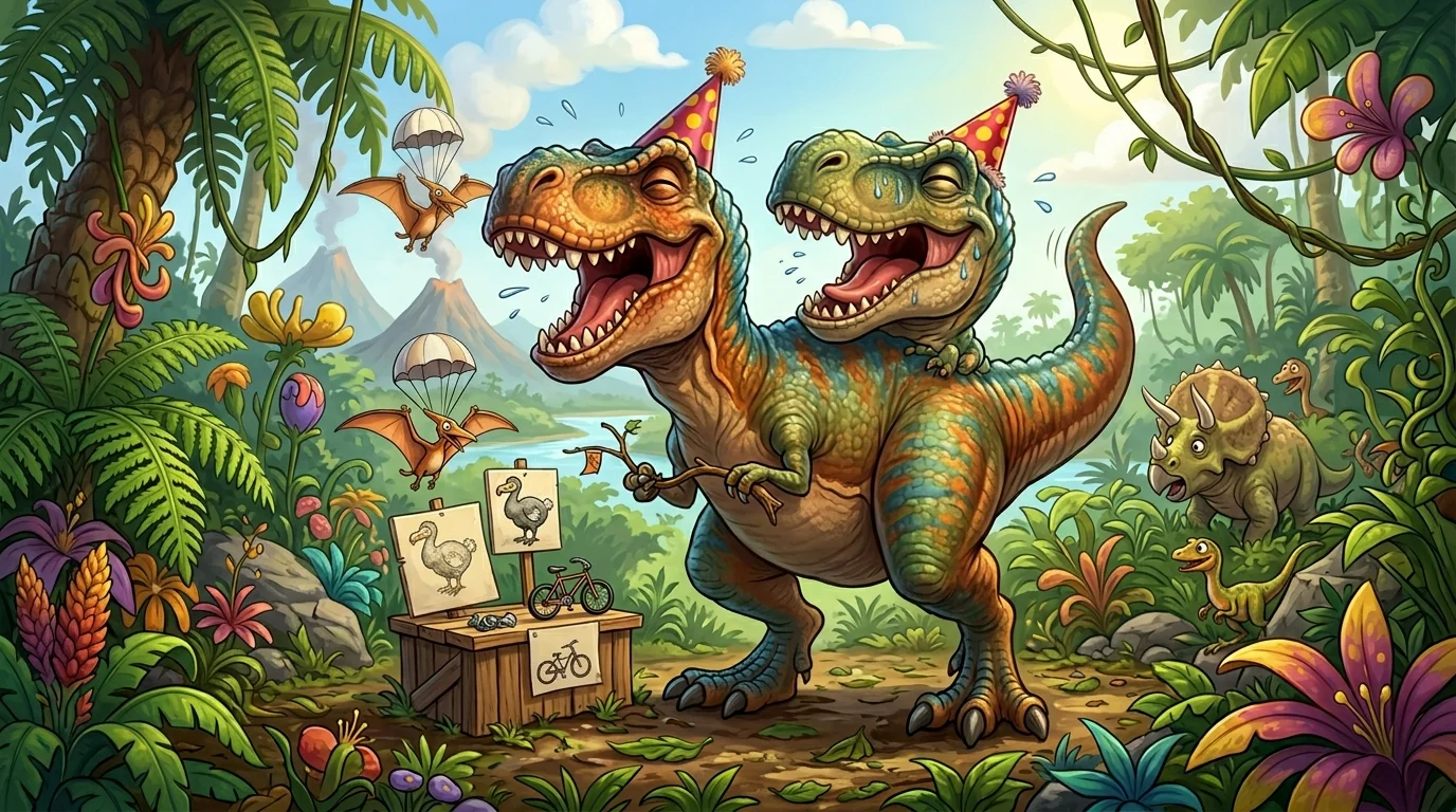 T rex puns one liners