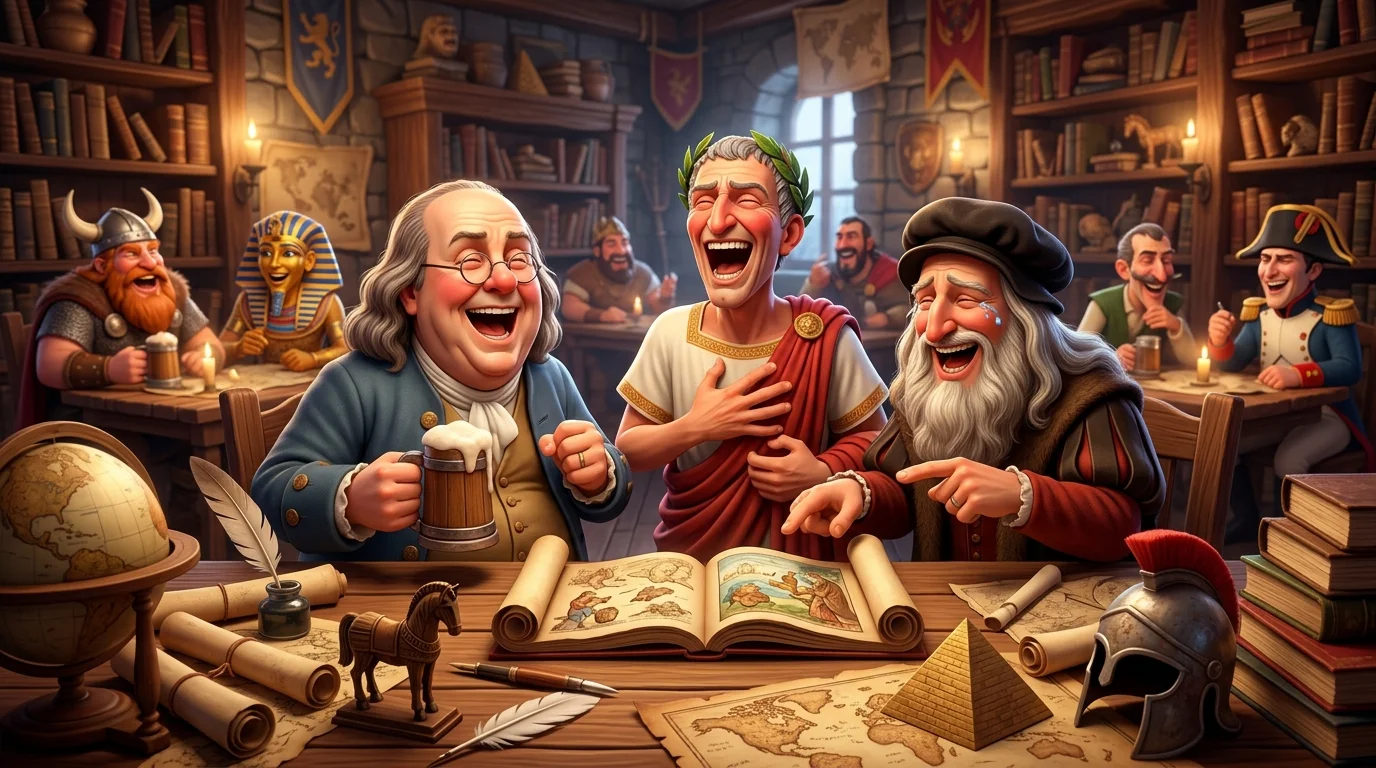 The Best History Jokes & Wordplays Ever