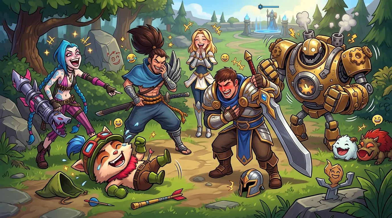 The Best League of Legends Jokes & Wordplays