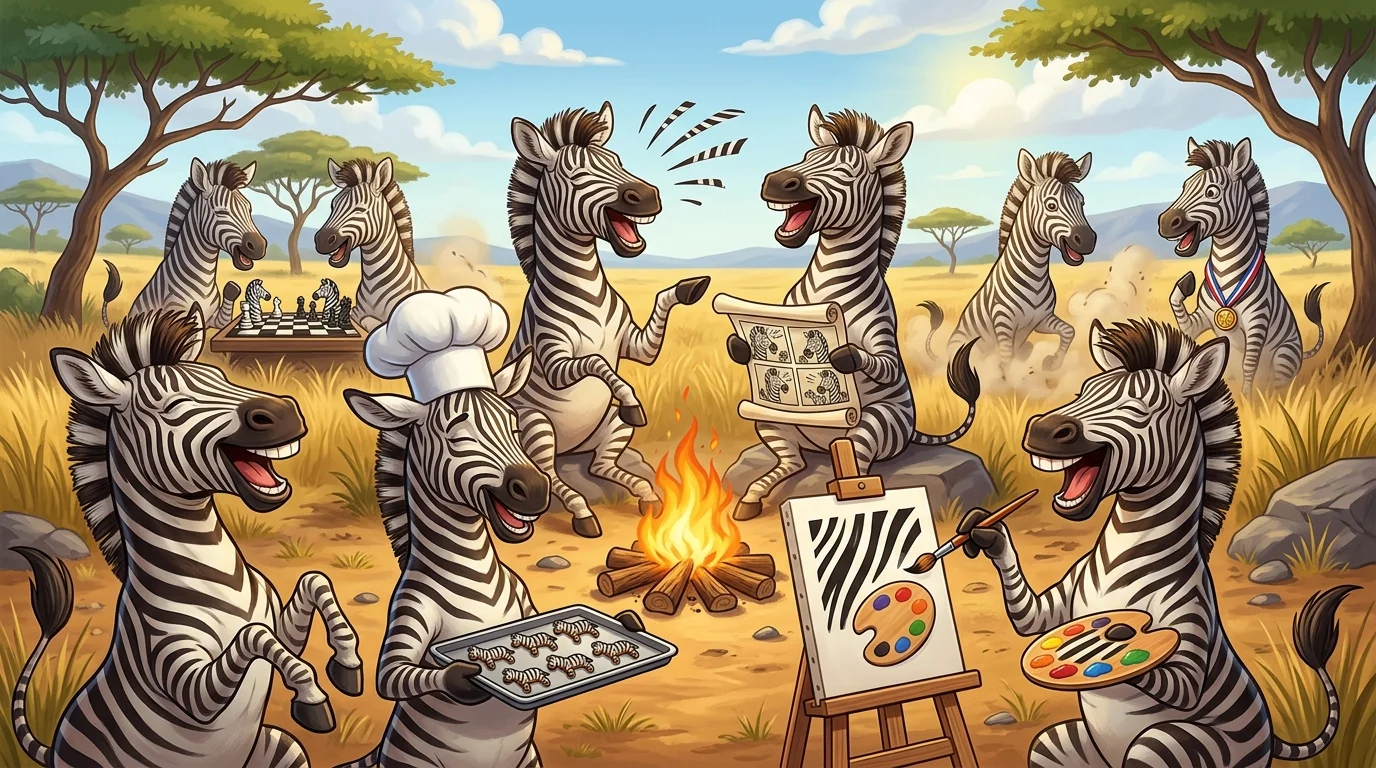 Zebra Puns One Liners